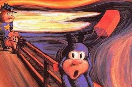 蒙克的《呐喊》表现的是什么?