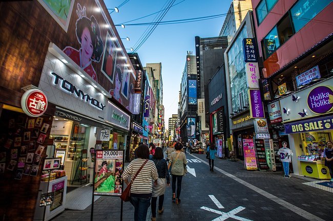 韩国明洞相当于中国哪里