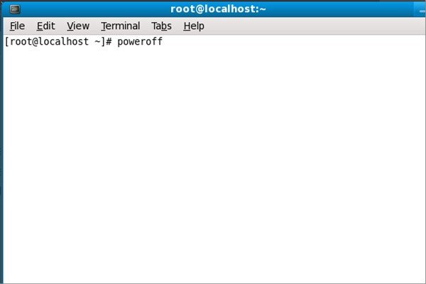linux 下的关机命令