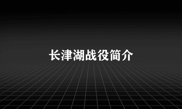 长津湖战役简介