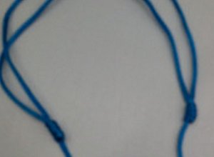 项链上俩边能松能紧的活结怎么打