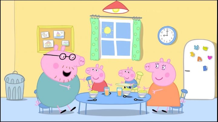 小猪佩奇一家英文名字