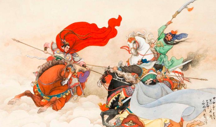 三国演义中的，三英战吕布中的三英指的是那三英？