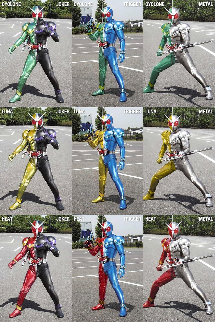 假面骑士w全形态资料(要带图片的)