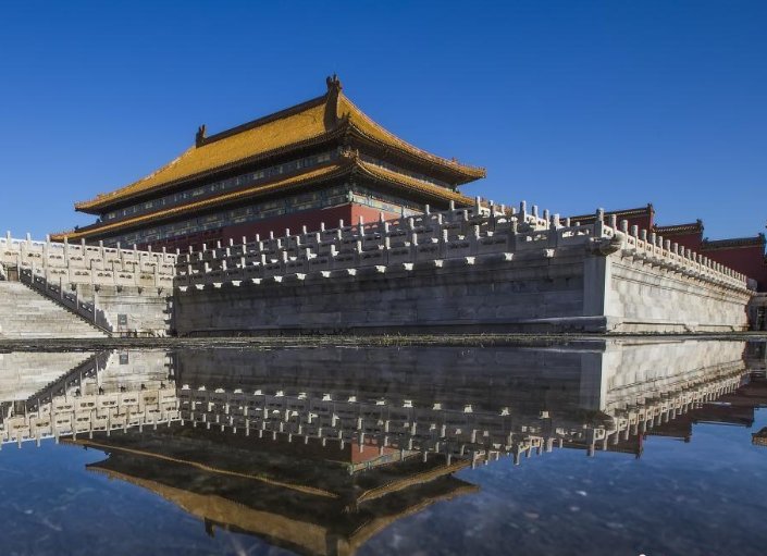 故宫现天空之境是在什么情况下出现的？