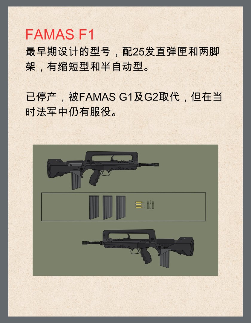法国FAMAS突击步枪