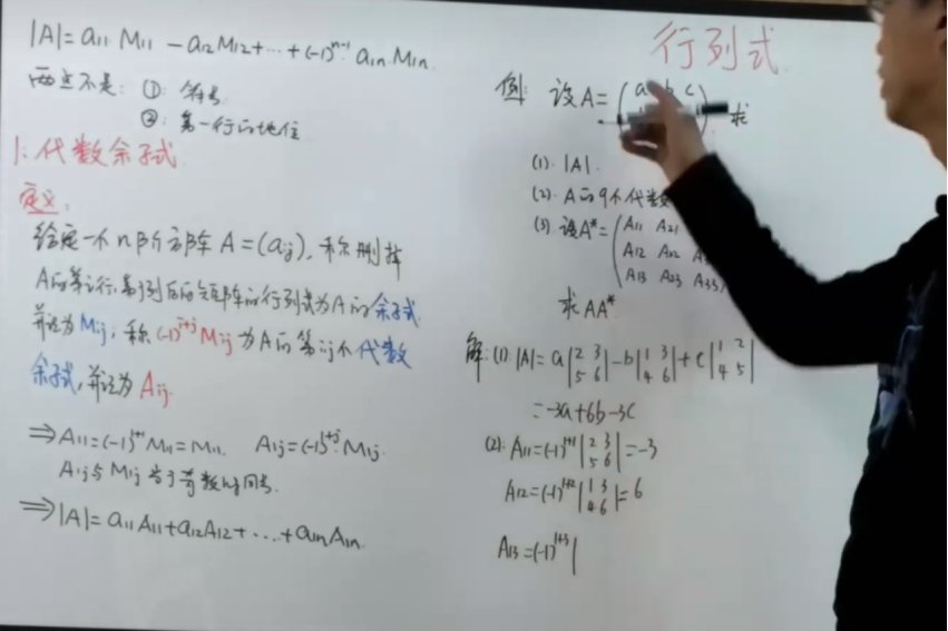 行列式的值是什么？怎样计算行列式？