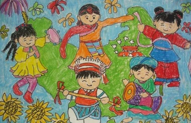 喜迎国庆手抄报内容20字