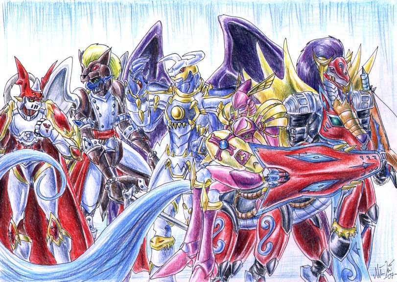 数码宝贝的13位皇家骑士是？