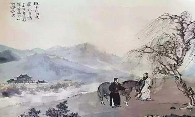 补全唐代诗人李白送友人诗句挥手自兹去