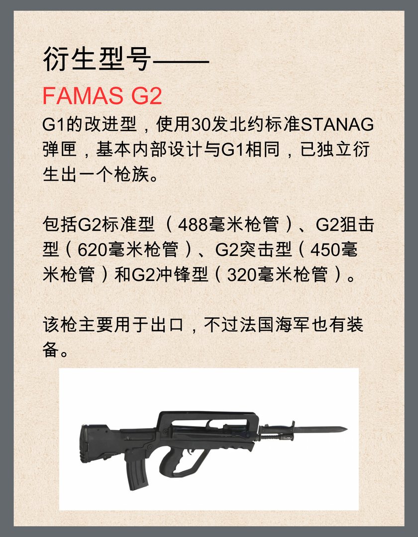 法国FAMAS突击步枪