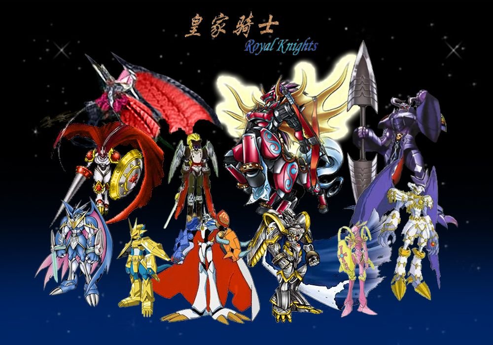 数码宝贝的13位皇家骑士是？