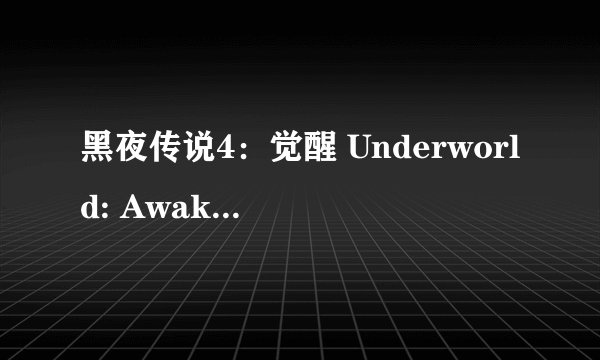 黑夜传说4：觉醒 Underworld: Awakening评分多少