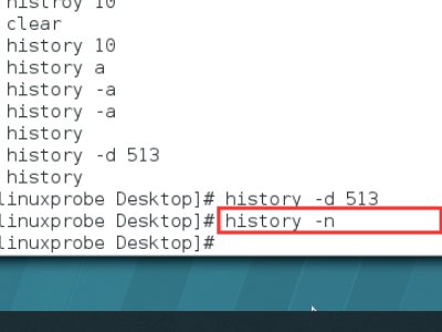 linux怎么清除history记录