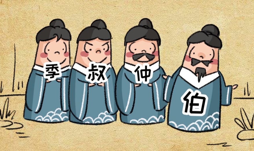 古代兄弟间排行老大称为？