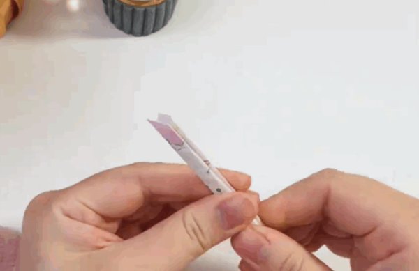 自制手帐镊子怎么做