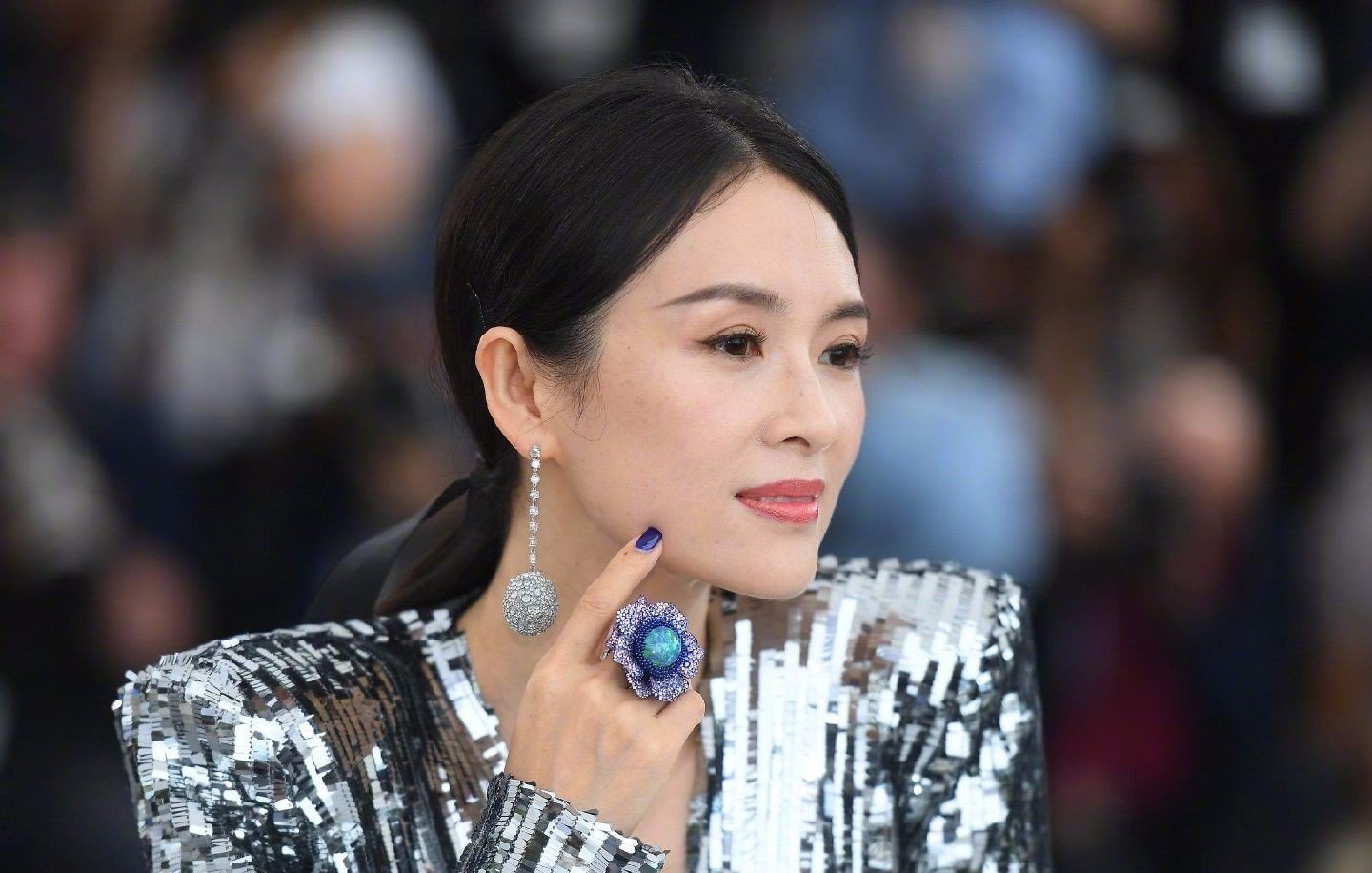 章子怡身高真实