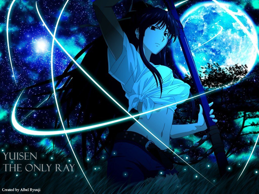 请告诉我有关女主角拿日本刀保护男主角的动漫。