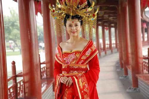 马苏扮杨贵妃惊艳 女明星演的杨贵妃谁最美