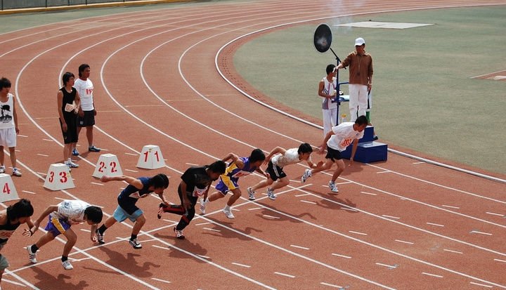 短跑技术分为哪几部分？