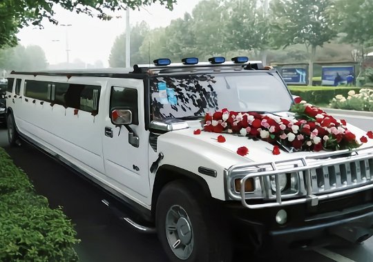 中国最牛结婚车队