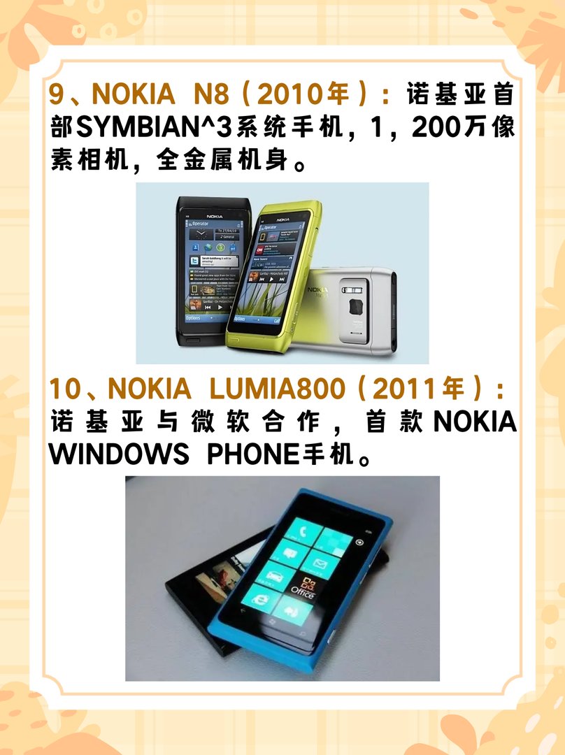 诺基亚都有哪些型号？