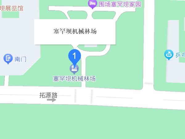 赛罕坝林场在哪里