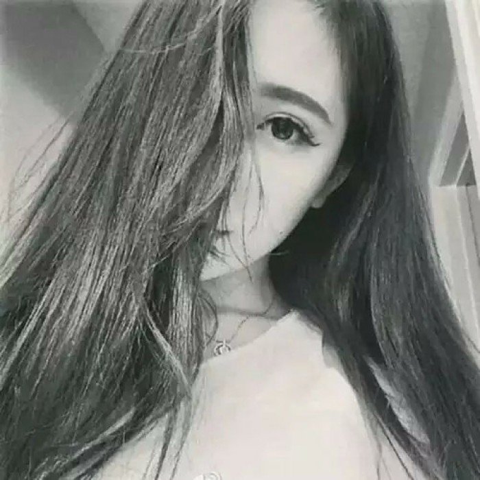 有什么好看的qq女生灰色头像