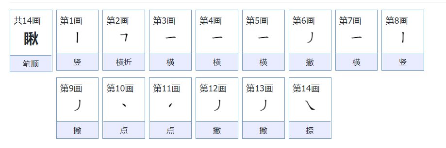 瞅的拼音和组词