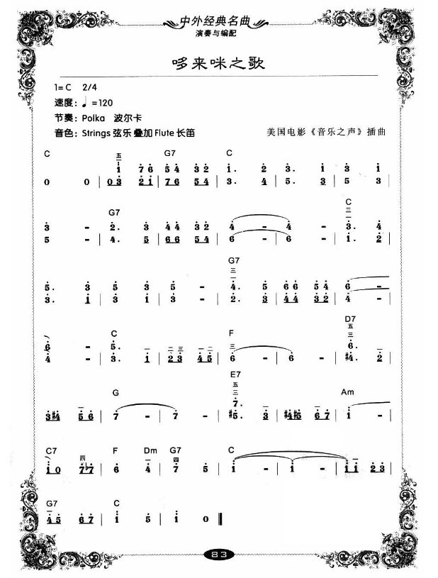 哆来咪的歌词是什么?