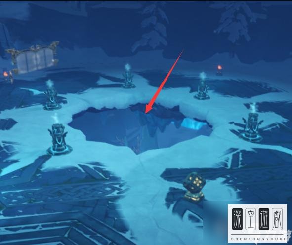 原神近郊的冰碎片怎么解原神雪葬之都近郊