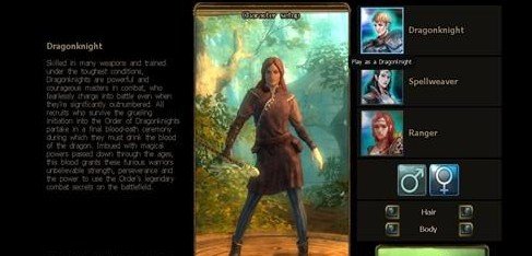 龙歌OL的职业介绍