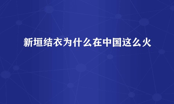 新垣结衣为什么在中国这么火