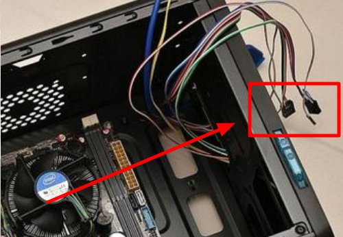 电脑前置USB接口接线方法？