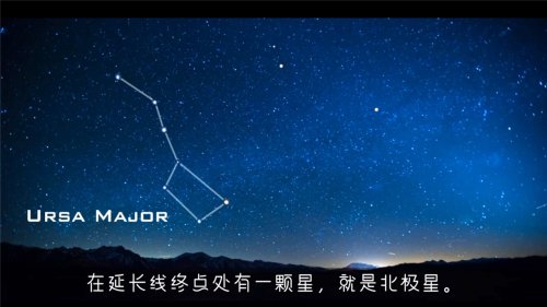 如何寻找北极星？