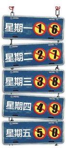 成都的一环与二环路限行吗?