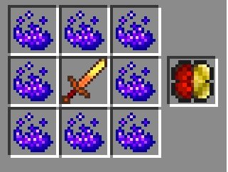 我的世界蓝焰之石怎么弄