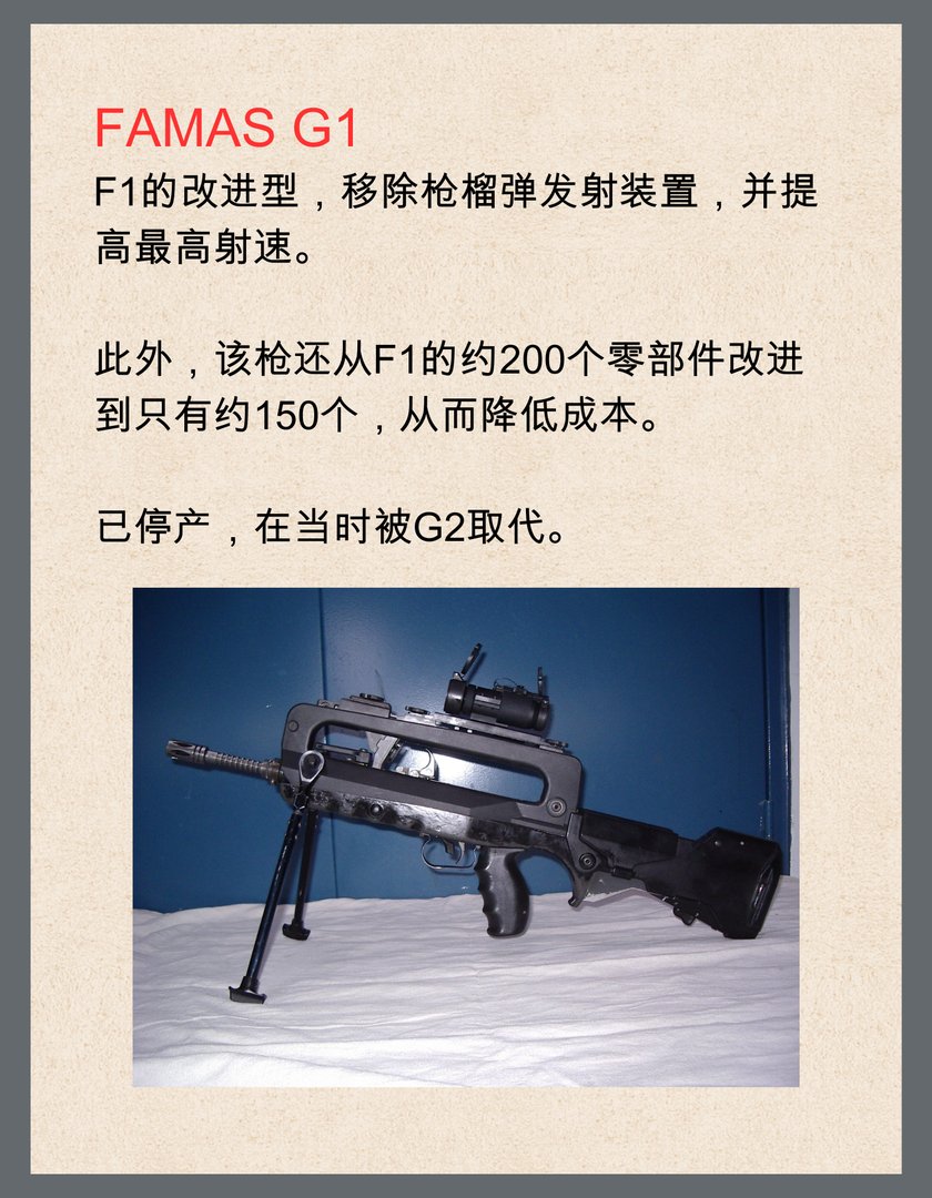 法国FAMAS突击步枪