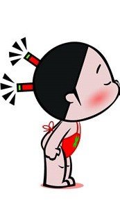 求小破孩和小丫这张图片