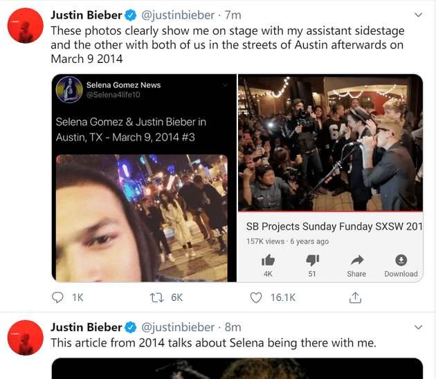 粉丝指控比伯性侵，比伯晒证据否认，真相大白了没有？