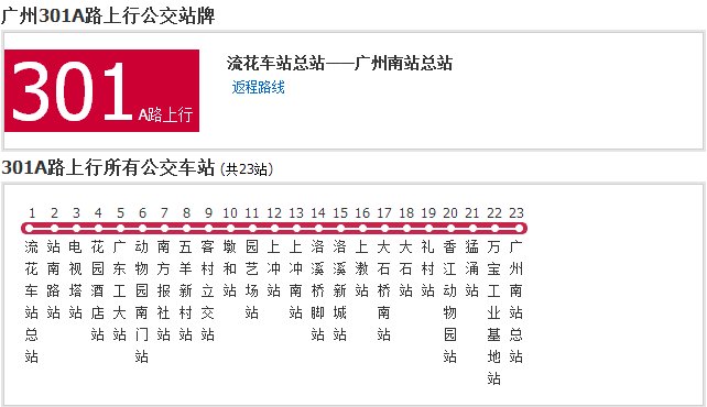 广州大道南至广州火车站的公交第一班车几点开出