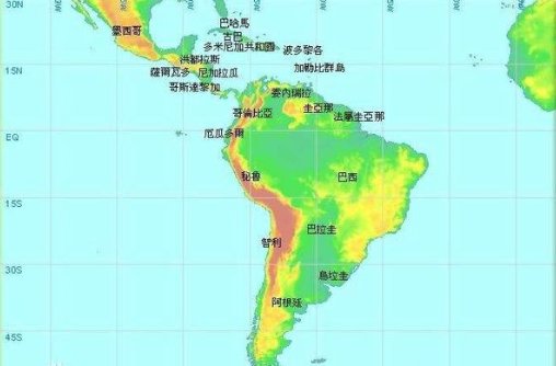 拉丁美洲有哪些国家