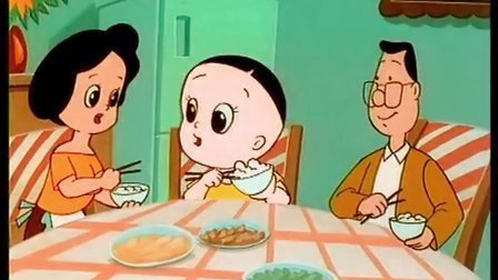 《大头儿子小头爸爸全集第三季》里大头儿子和小头爸爸以及围裙妈妈的都有什么形象？