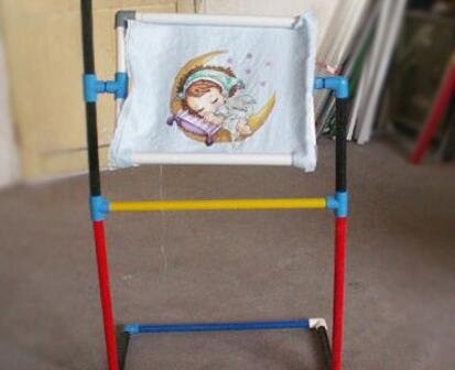 如何自制十字绣架子