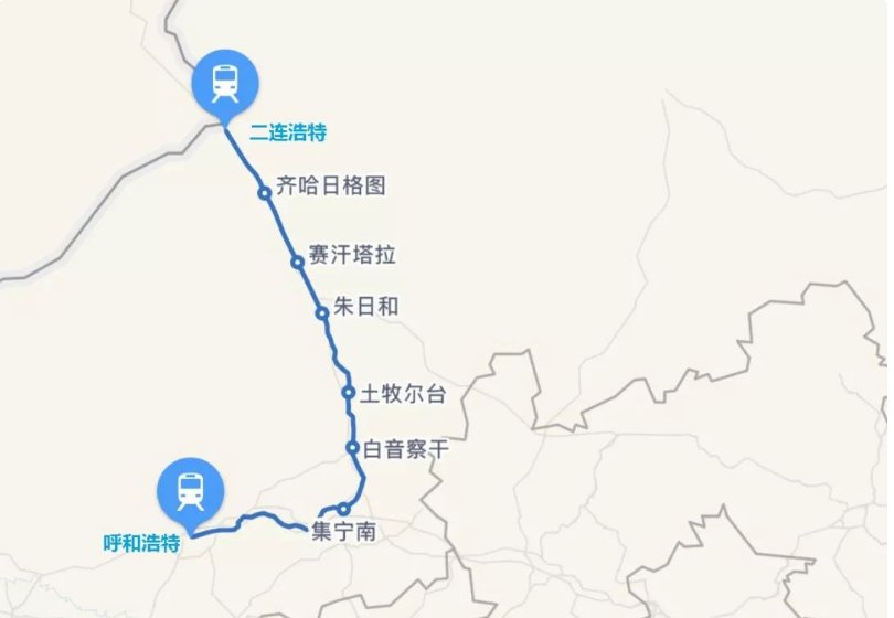 6858次列车途径路站