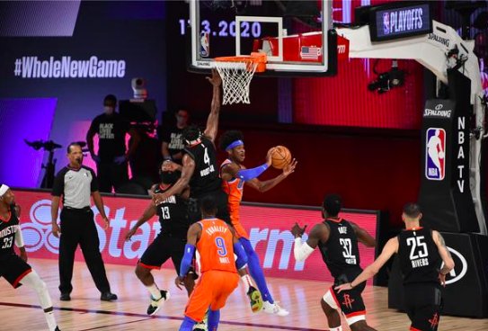 NBA季后赛第五场火箭击败雷霆了？