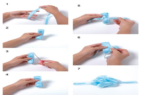 彩带如何打蝴蝶结