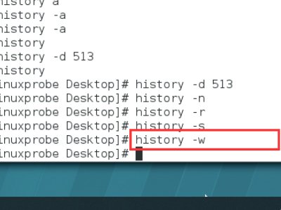 linux怎么清除history记录