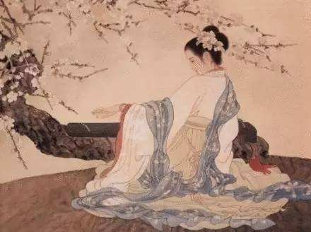 “美人卷珠帘,深坐蹙娥眉。但见泪痕湿,不知心恨谁。”什么意思？谁写的？