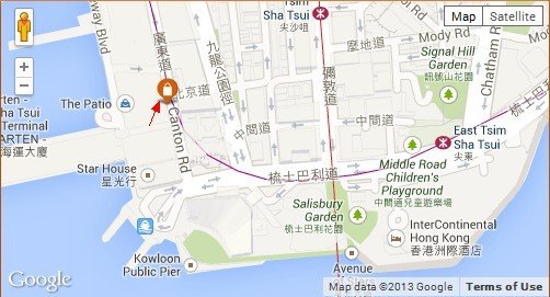 香港海港城在哪？具体位置！！